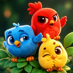 Biểu tượng Chirpy Sort: Bird Color Puzzle